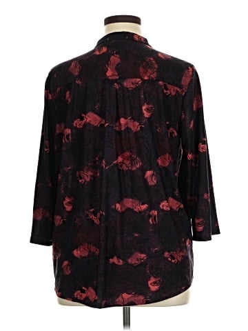 Notations 3/4 Sleeve Blouse (view 2)