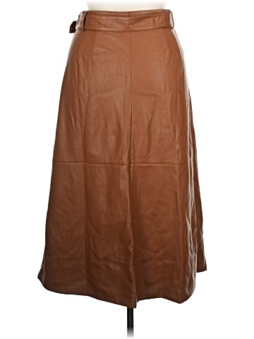 Ann Taylor Faux Leather Skirt (view 2)