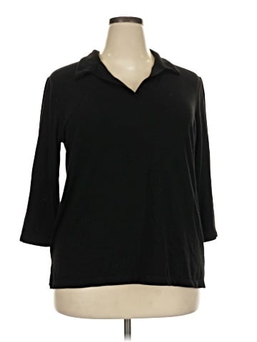 Matty M 3/4 Sleeve Top (view 1)