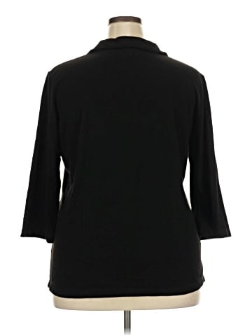 Matty M 3/4 Sleeve Top (view 2)