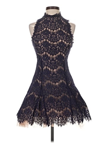 Aqua Cocktail Dress (view 1)