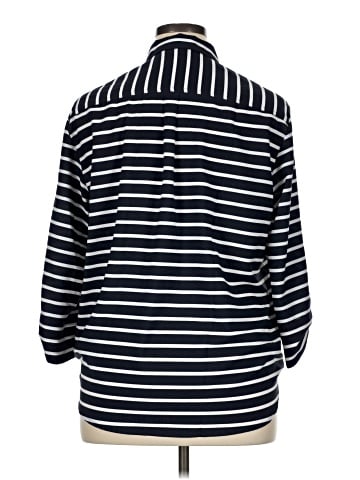 Jones New York Signature Long Sleeve Blouse (view 2)