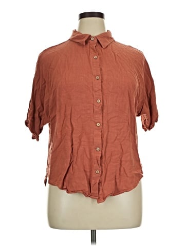 Zenana Short Sleeve Blouse (view 1)