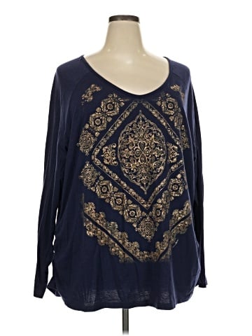 Just My Size Long Sleeve Top (view 1)