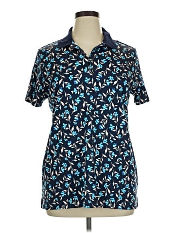 Lands' End Short Sleeve Button-Down Shirt (view 1)