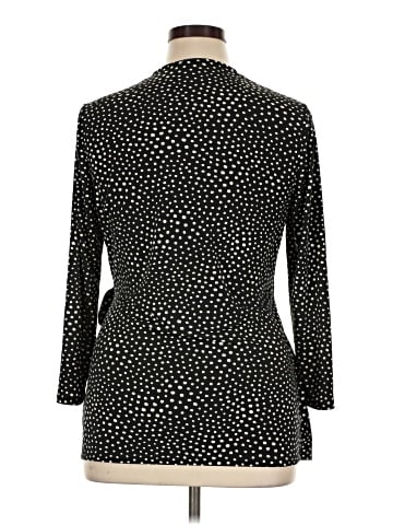Anne Klein Long Sleeve Top (view 2)