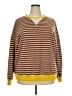 Unbranded Stripes Brown Pullover Sweater Size XXL - photo 1