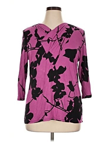 Dana Buchman 3/4 Sleeve Blouse (view 1)