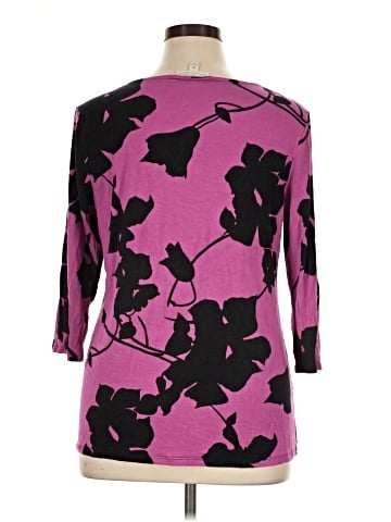 Dana Buchman 3/4 Sleeve Blouse (view 2)