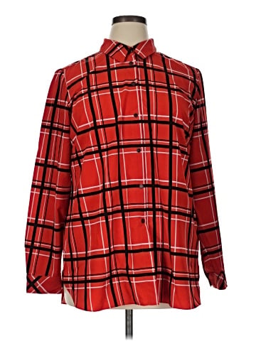 Susan Graver Long Sleeve Blouse (view 1)