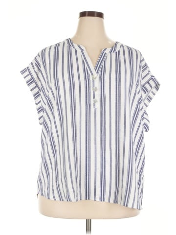 Joie De Vivre Short Sleeve Blouse (view 1)