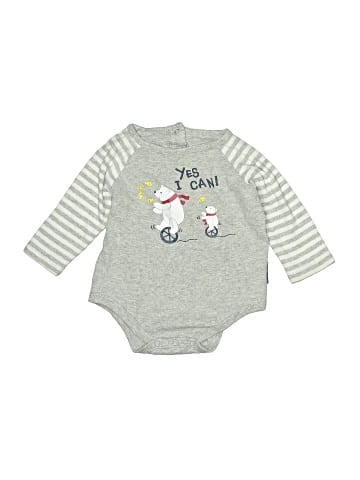 Little Wonders Long Sleeve Onesie (view 1)