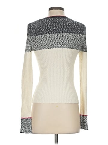 Madewell Striped Boucl&eacute;-Knit Cardigan (view 2)
