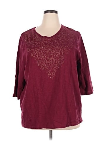 Catherines 3/4 Sleeve Top (view 1)