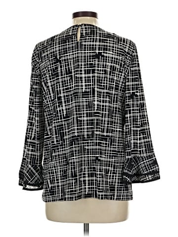 Karl Lagerfeld Paris 3/4 Sleeve Blouse (view 2)