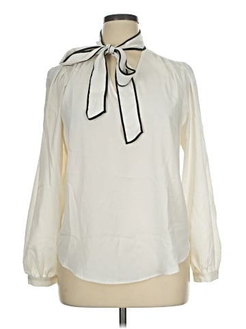 Ann Taylor Long Sleeve Blouse (view 1)