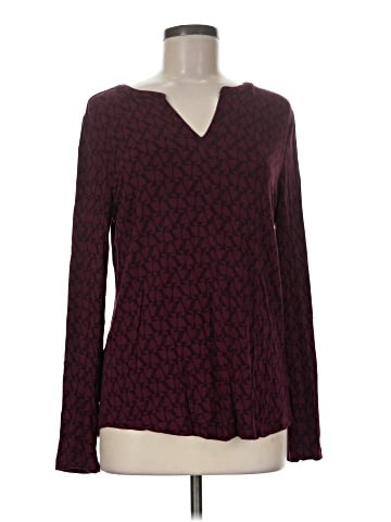 Liz Claiborne Long Sleeve Blouse (view 1)