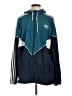Adidas 100% Polyester Blue Track Jacket Size L - photo 1