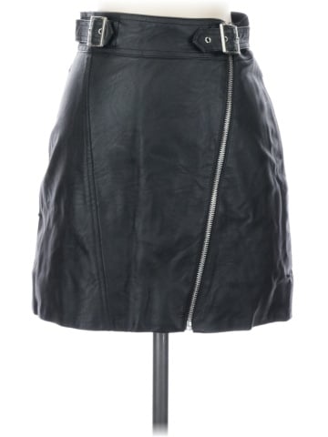 Topshop Faux Leather Skirt (view 1)