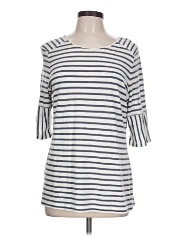 Chico's 3/4 Sleeve T-Shirt (view 1)
