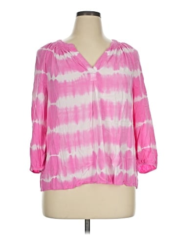 Crown & Ivy 3/4 Sleeve Blouse (view 1)