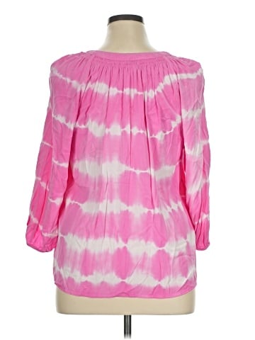 Crown & Ivy 3/4 Sleeve Blouse (view 2)