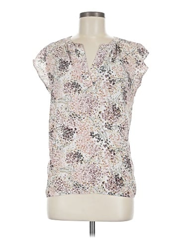 Ann Taylor LOFT Outlet Short Sleeve Blouse (view 1)