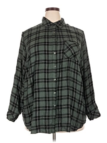 Market and Spruce Long Sleeve Button-Down Shirt (view 1)