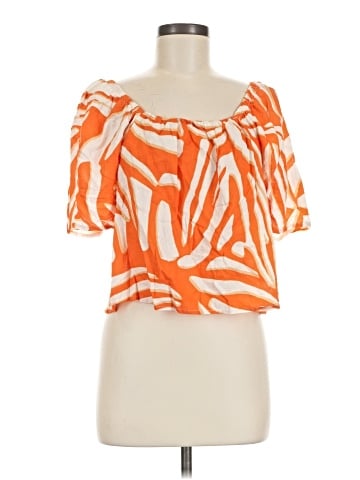 RACHEL Rachel Roy Short Sleeve Blouse (view 1)