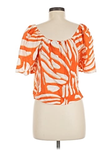 RACHEL Rachel Roy Short Sleeve Blouse (view 2)