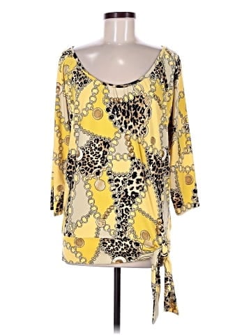 JM Collection 3/4 Sleeve Blouse (view 1)