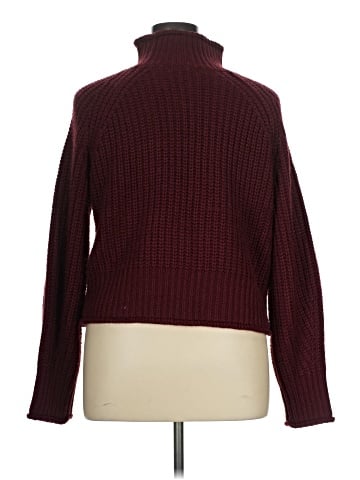 Aqua Turtleneck Sweater (view 2)