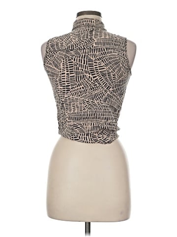 Rubbish Sleeveless Button-Down Shirt (view 2)