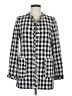 Zara Basic 100% Acetate Checkered-gingham Ivory Blazer Size M - photo 1
