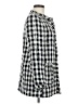 Zara Basic 100% Acetate Checkered-gingham Ivory Blazer Size M - photo 4