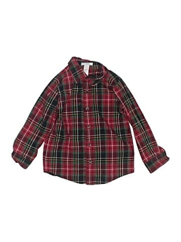 Janie and Jack Long Sleeve Button-Down Shirt (view 1)