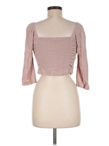 LA Hearts 3/4 Sleeve Top (view 2)