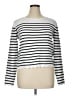 Shein 100% Polyester Stripes White Pullover Sweater Size XL - photo 1