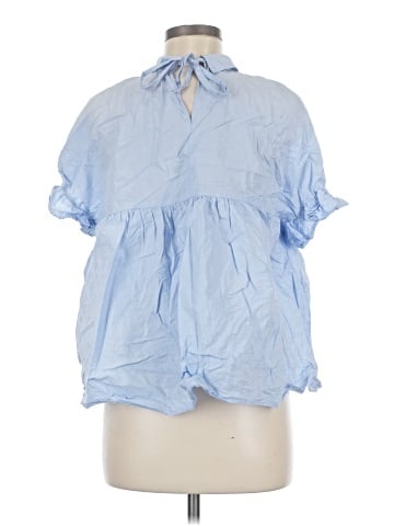 Trafaluc by Zara Short Sleeve Blouse (view 2)