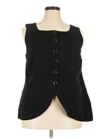 ELOQUII Sleeveless Blouse (view 1)
