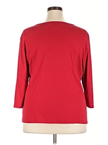 Karen Scott 3/4 Sleeve T-Shirt (view 2)