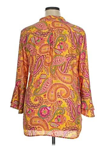 Tacera 3/4 Sleeve Blouse (view 2)