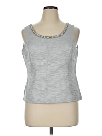 Kasper Sleeveless Top (view 1)