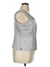 Kasper Silver Sleeveless Top Size 14 - photo 4