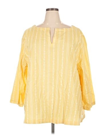 Lane Bryant 3/4 Sleeve T-Shirt (view 1)