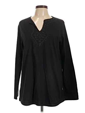 Lands' End Long Sleeve Blouse (view 1)
