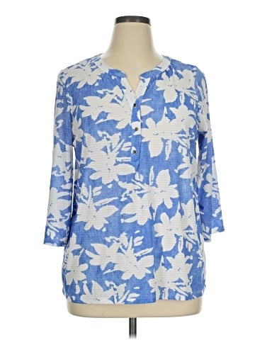 Emily Daniels 3/4 Sleeve Blouse (view 1)
