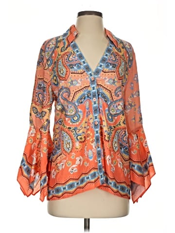 Boston Proper 3/4 Sleeve Blouse (view 1)