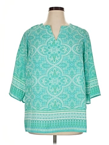 Violet & Claire 3/4 Sleeve Blouse (view 1)