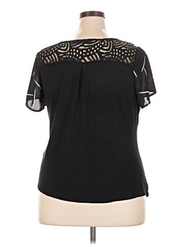 Apt. 9 Short Sleeve Blouse (view 2)